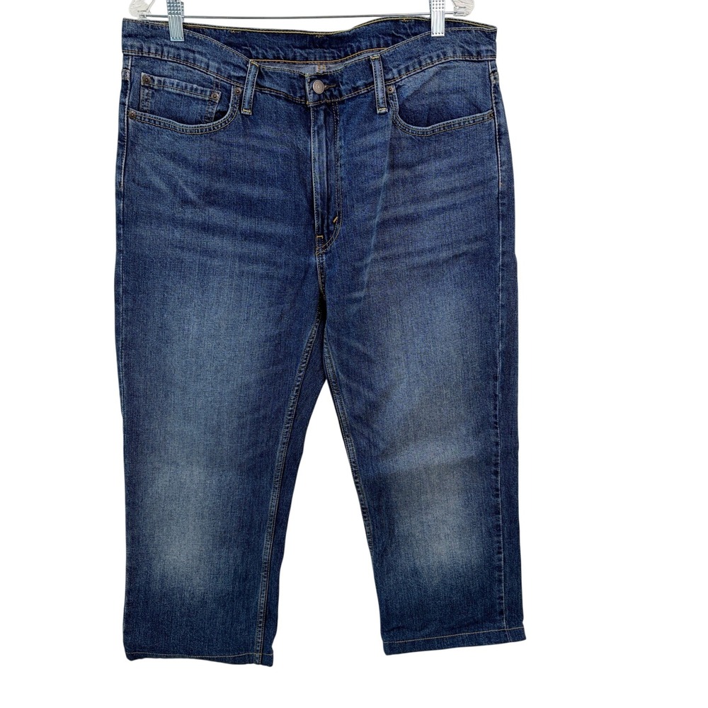Levi's 514 Straight‎ Fit Jeans 38x22 Blue Medium Wash